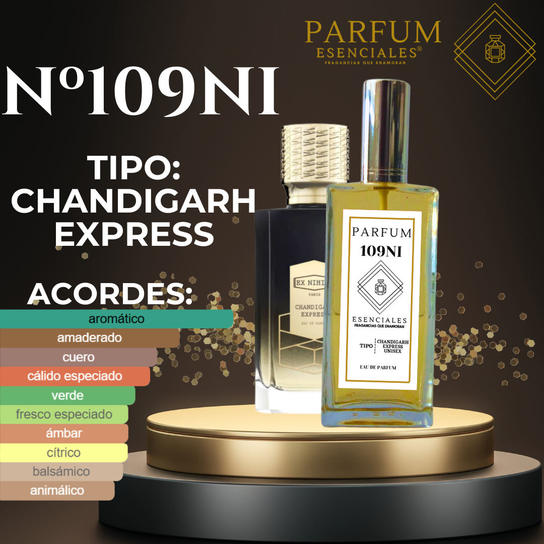 109NI- Tipo CHANDIGARH EXPRESS UNISEX