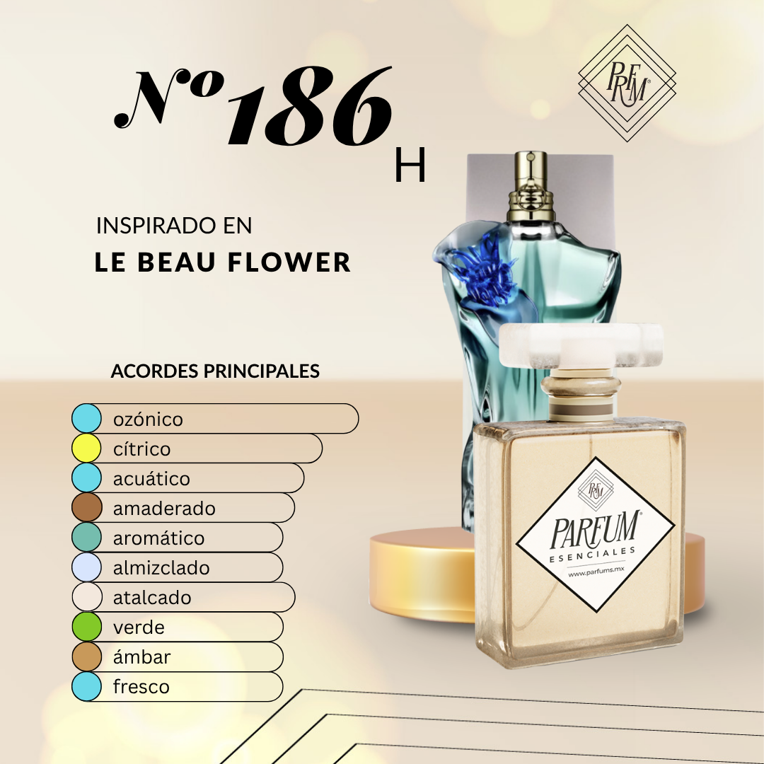 186H inspirado en LE BEAU-FLOWER EDITION