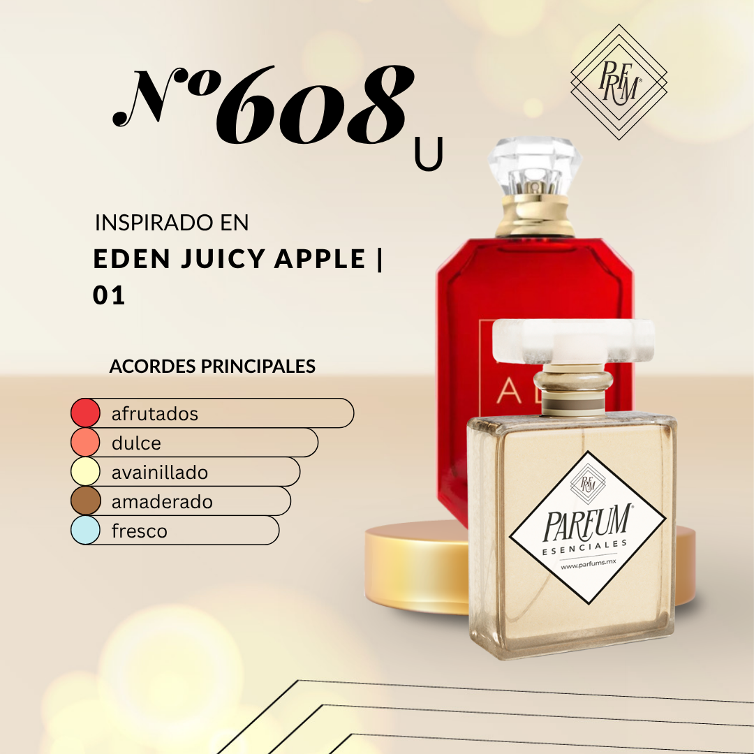 608U inspirado en EDEN JUICY APPLE | 01 UNISEX