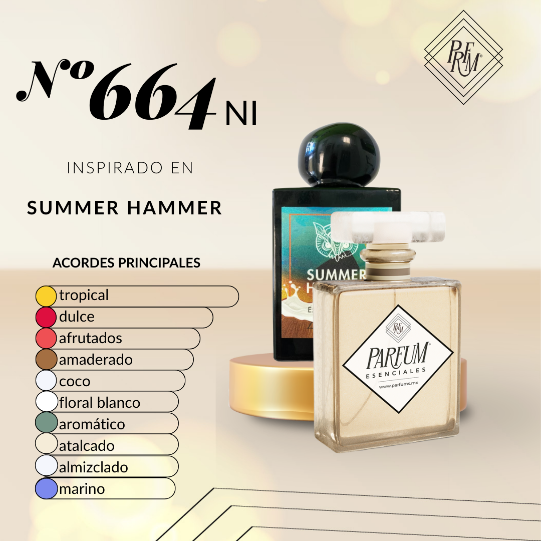 664NI- Inspirado en SUMMER HAMMER UNISEX
