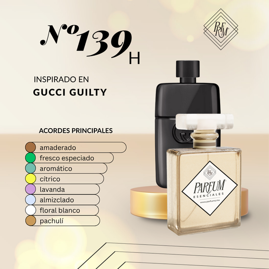 139H inspirado en GUCCI GULTY MAN