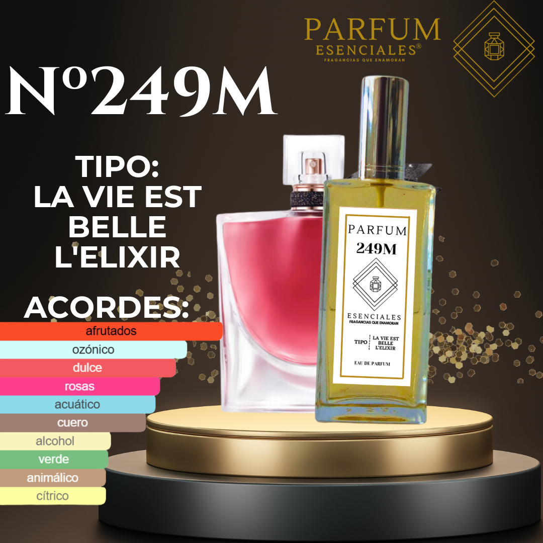 N°249M Tipo LA VIDA ES BELLA L'ELIXIR  FEM