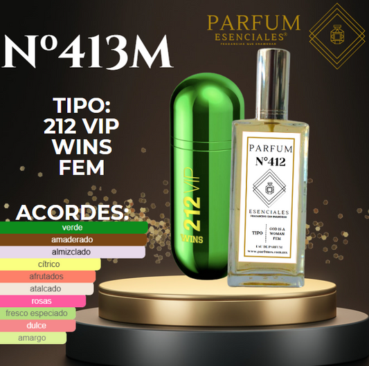 N°413M Tipo 212 VIP WINS FEM