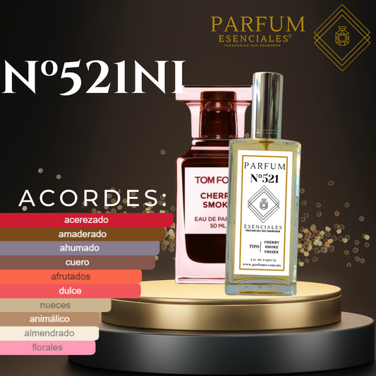 N°521NI- Tipo CHERRY SMOKE UNISEX
