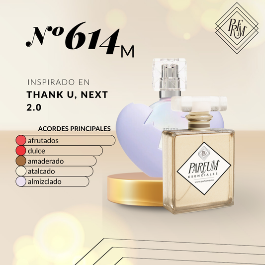 614M  inspirado en  Thank U Next 2.0 FEM