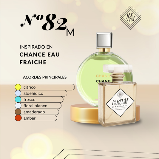 82M inspirado en CHANCE-FRAICHE